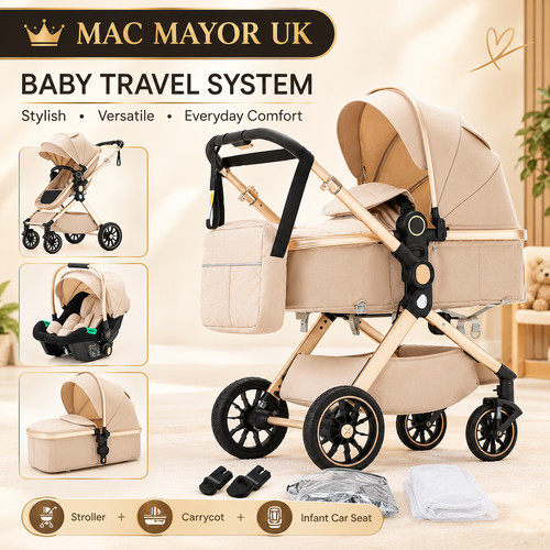 Baby travel pram buggy - in, 1