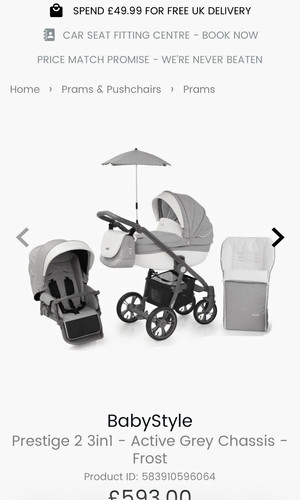 Babystyle prestige 3in1 - babystyle,