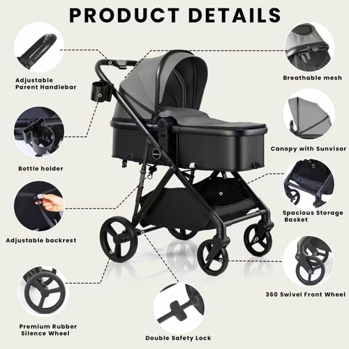 Reversible baby travel - in,
