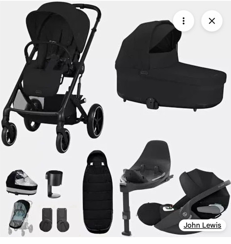 Cybex balios black travel - cybex,