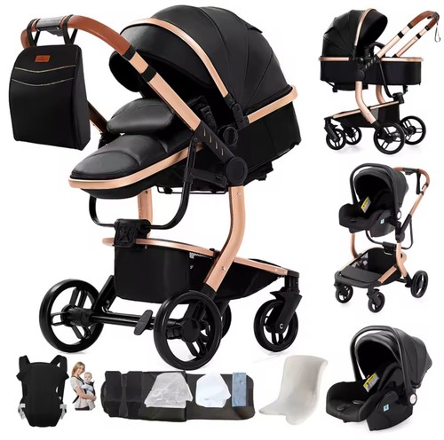 Luxury 3in1 baby stroller - 3in1,