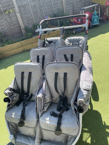 Cabrio six seater pushchair - six,