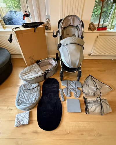 Egg grey single travel system - egg,