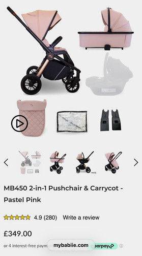 Babiie mb450 1 - 2-in-1, travel