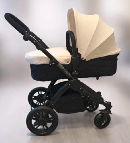 Beige ickle bubba pram - ickle,