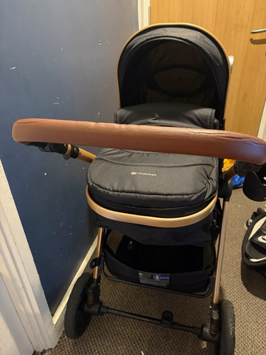 Kinderkraft pushchair black - black, &