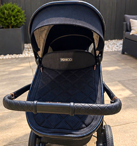 Venicci black 1 - black, travel